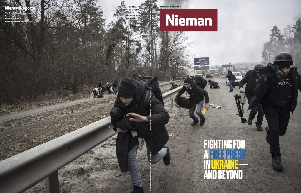 Nieman Reports - Spring 2022 - cover